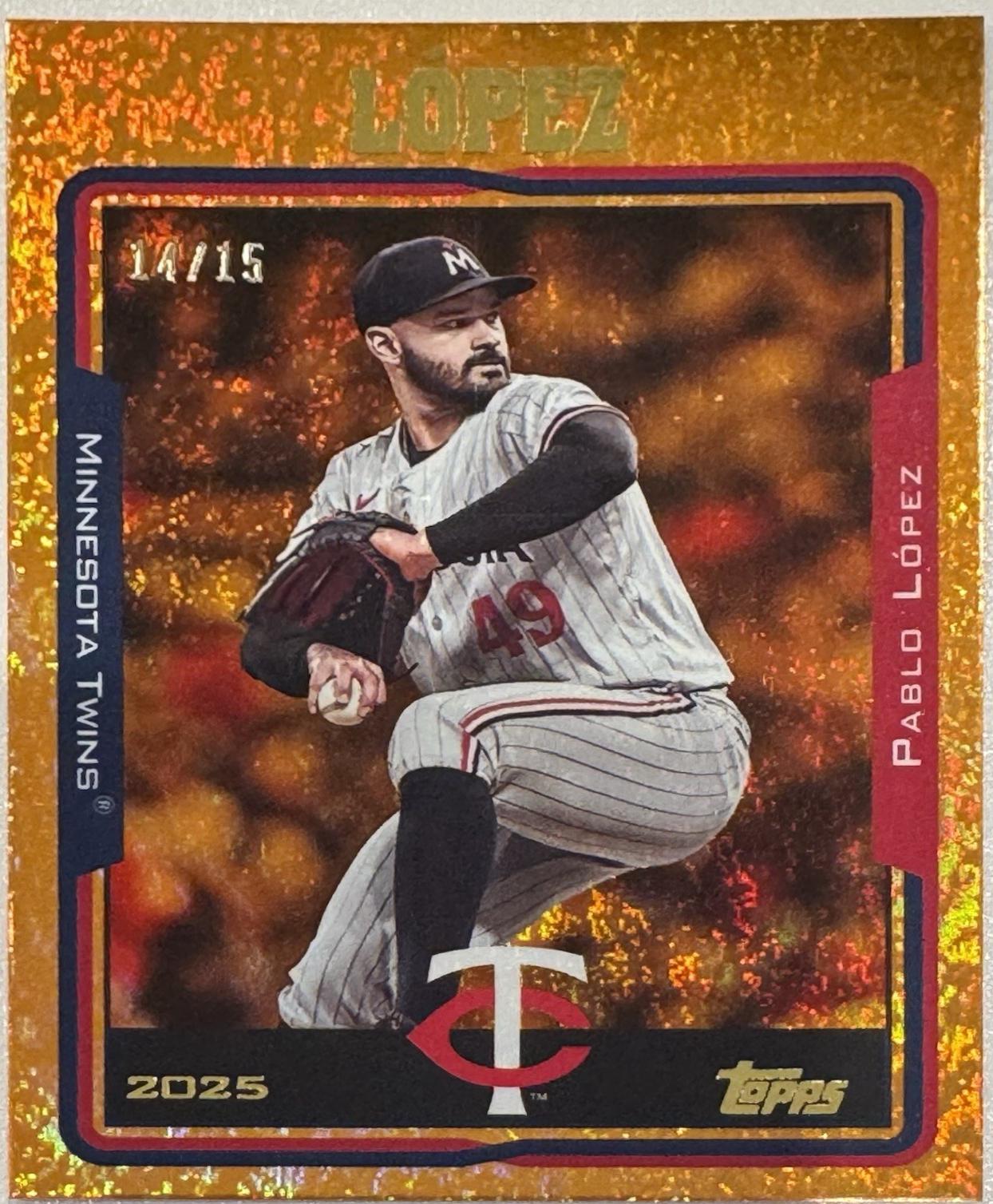 Pablo Lopez [Orange] #267 Prices | 2025 Topps Archives | Baseball Cards