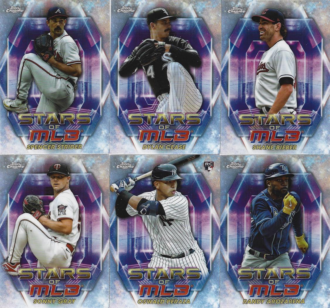 Randy Arozarena #SMLBC-88 Baseball Cards 2023 Topps Update Stars of MLB Chrome