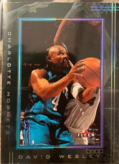 David Wesley #87 Basketball Cards 2001 Fleer Genuine