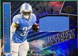 D'Andre Swift #HS-DS Football Cards 2022 Panini Illusions Highlight Swatches