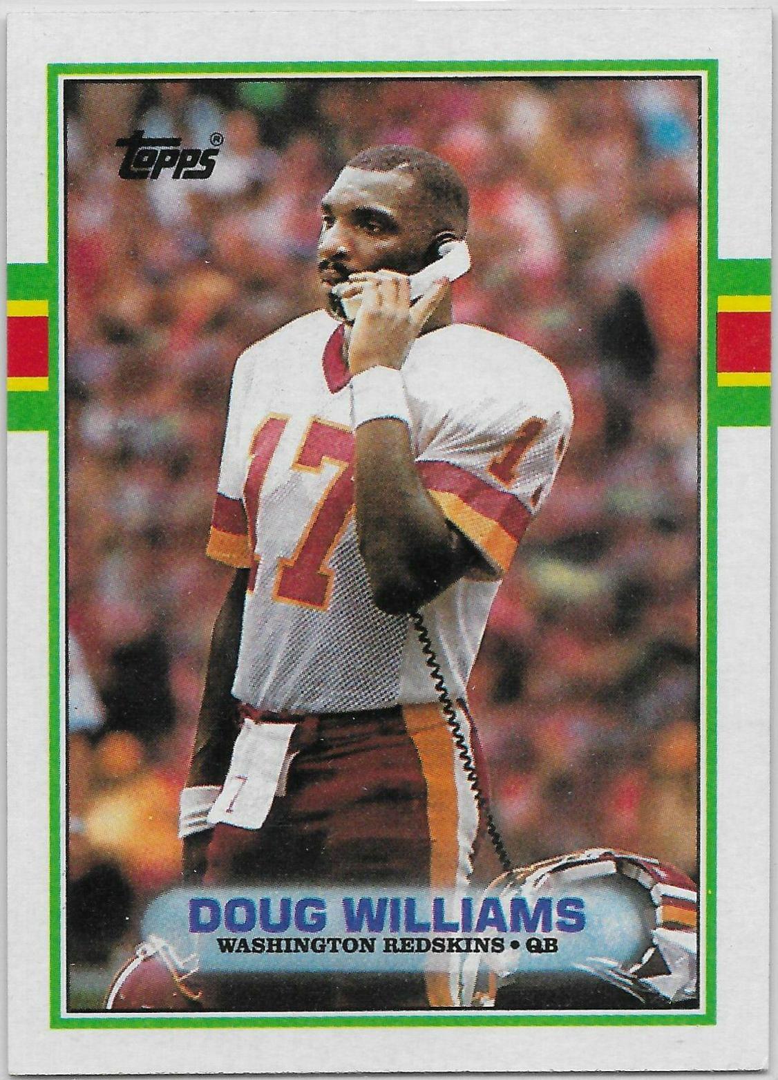 Doug Williams #259 Football Cards 1989 Topps
