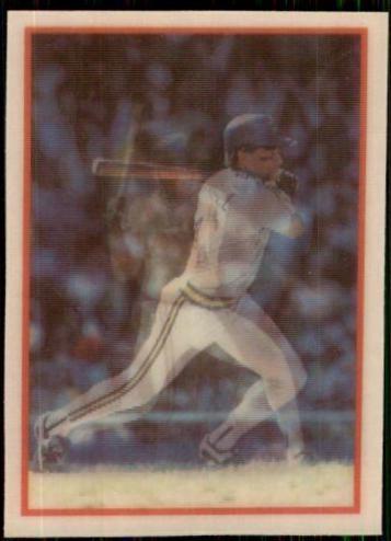 Danny Tartabull #23 Baseball Cards 1987 Sportflics