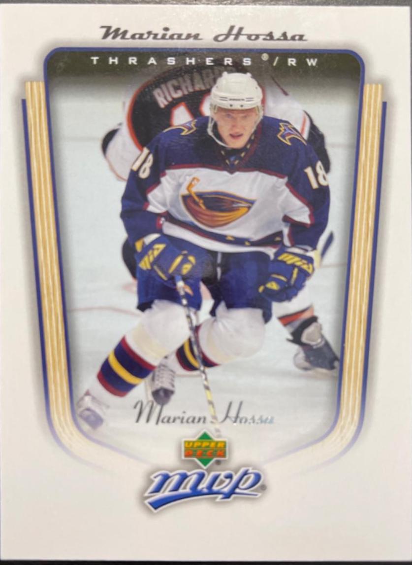 Marian Hossa #13 Hockey Cards 2005 Upper Deck MVP