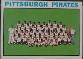 1964 Topps Pirates Team #373 card