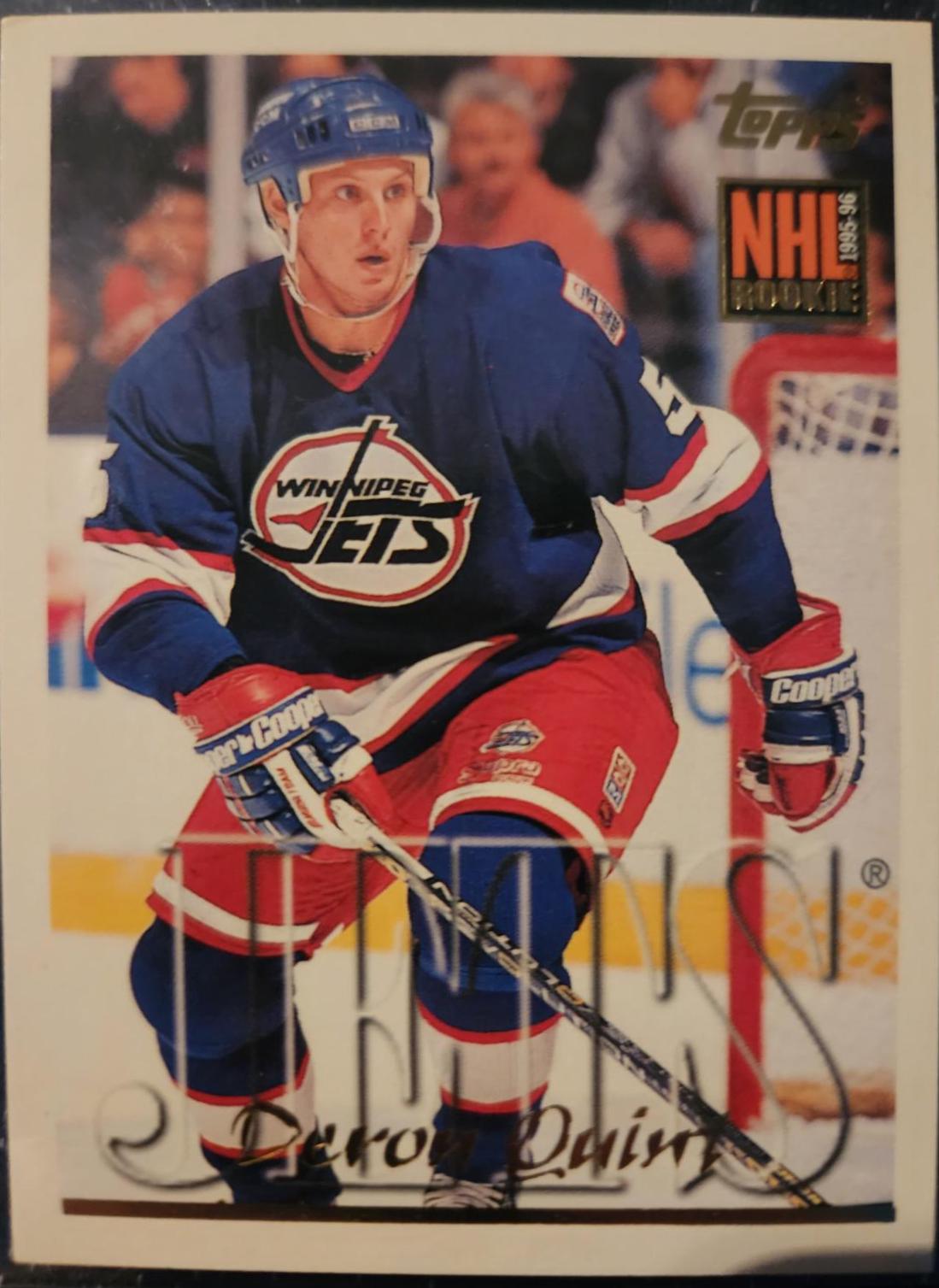 Devon Quint #258 Hockey Cards 1995 Topps