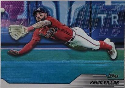 Kevin Pillar #LO-12 Baseball Cards 2023 Topps Update Laid Out