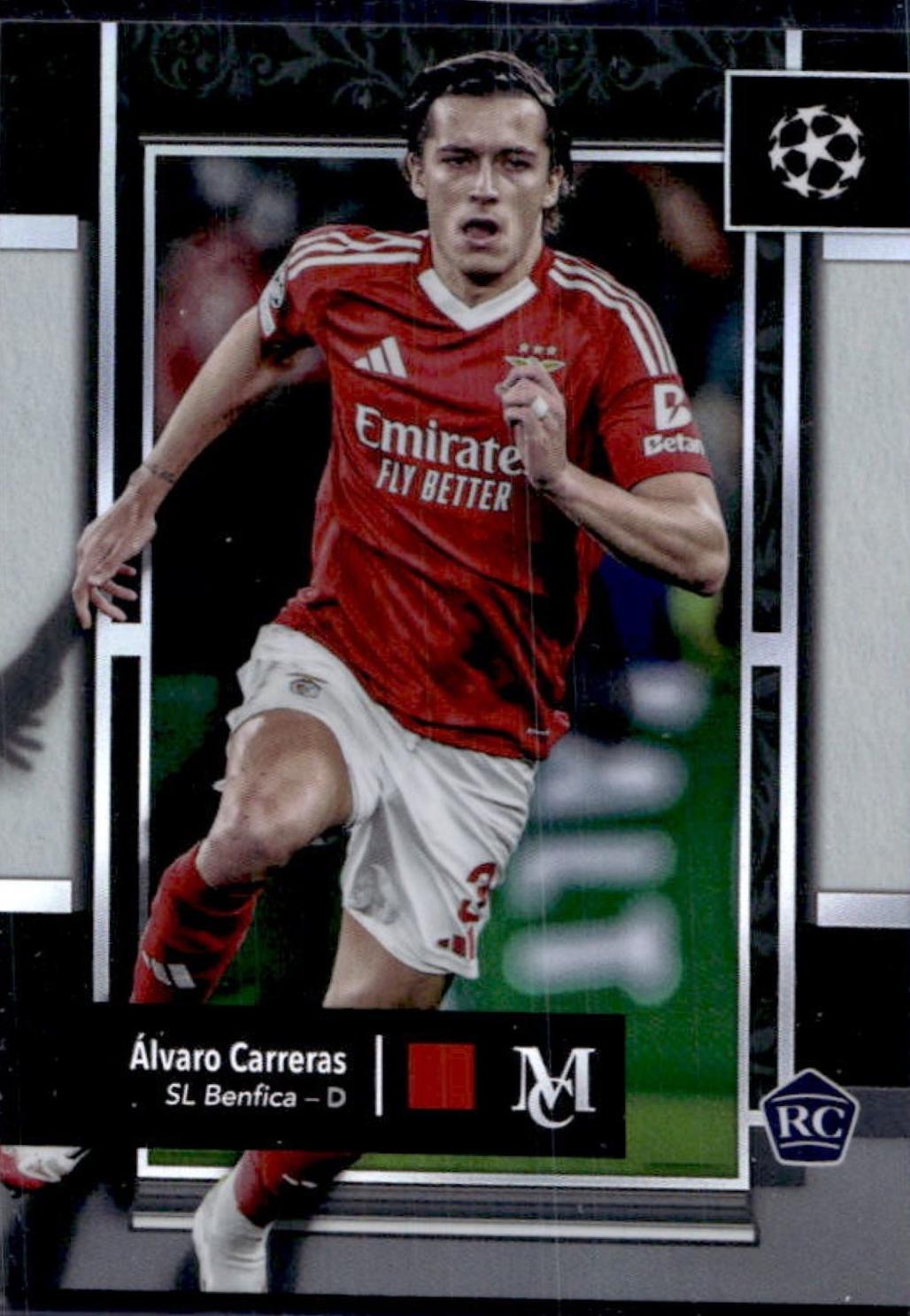 Alvaro Carreras #36 2024 Topps Museum UEFA