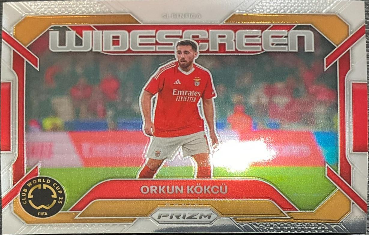 Orkun Kokcu #20 2025 Panini Prizm FIFA Club World Cup Widescreen