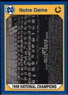 1949 Notre Dame Champs