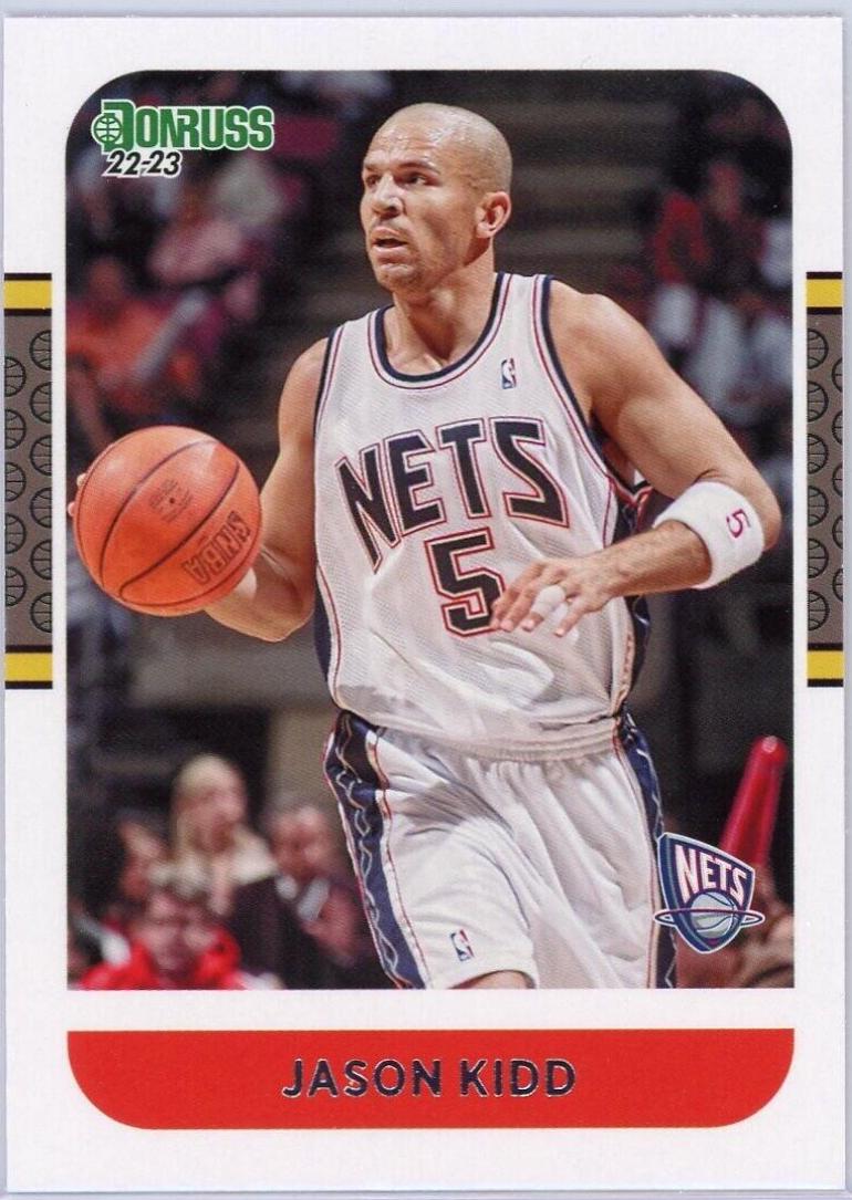 Jason Kidd #10 Basketball Cards 2022 Panini Donruss Retro Series