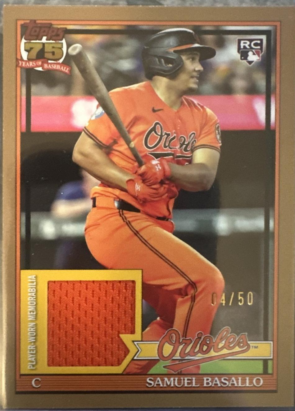 Samuel Basallo [Gold] #91R-SB Prices | 2026 Topps 1991 Relic 
