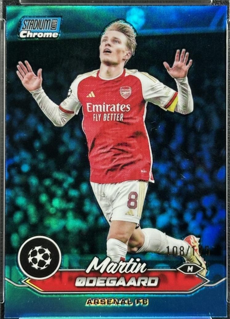 Martin Odegaard [Royal Blue Refractor] #8
