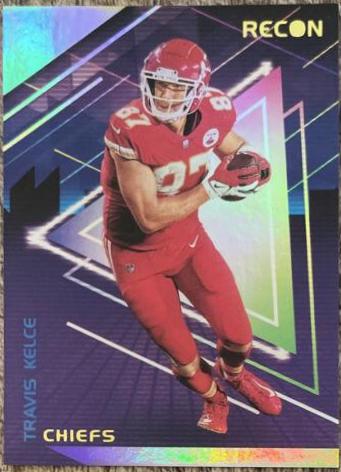 Travis Kelce #REC12 Football Cards 2021 Panini Chronicles Recon