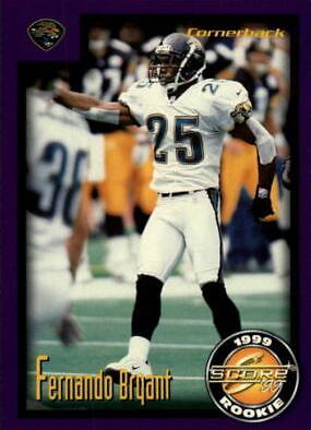 Fernando Bryant #S-37 Football Cards 1999 Panini Score Supplemental