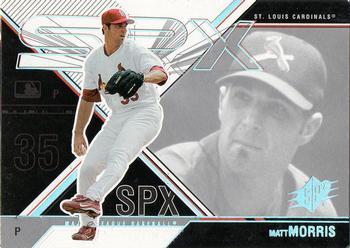 Matt Morris #109 Baseball Cards 2003 Spx