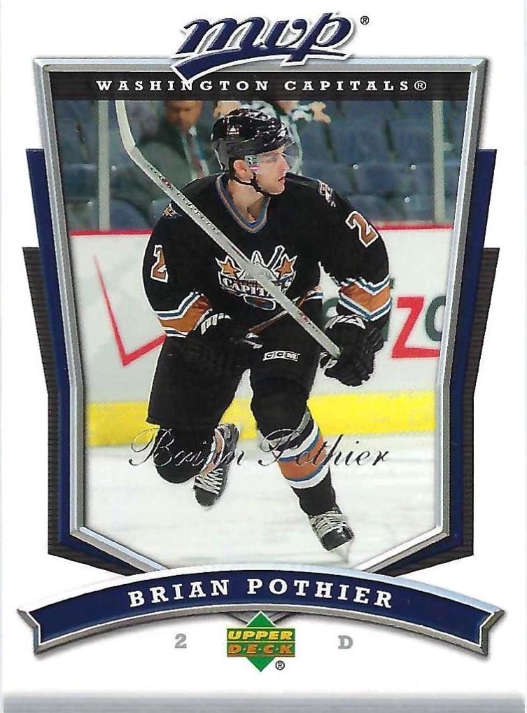 Brian Pothier #79 Hockey Cards 2007 Upper Deck MVP