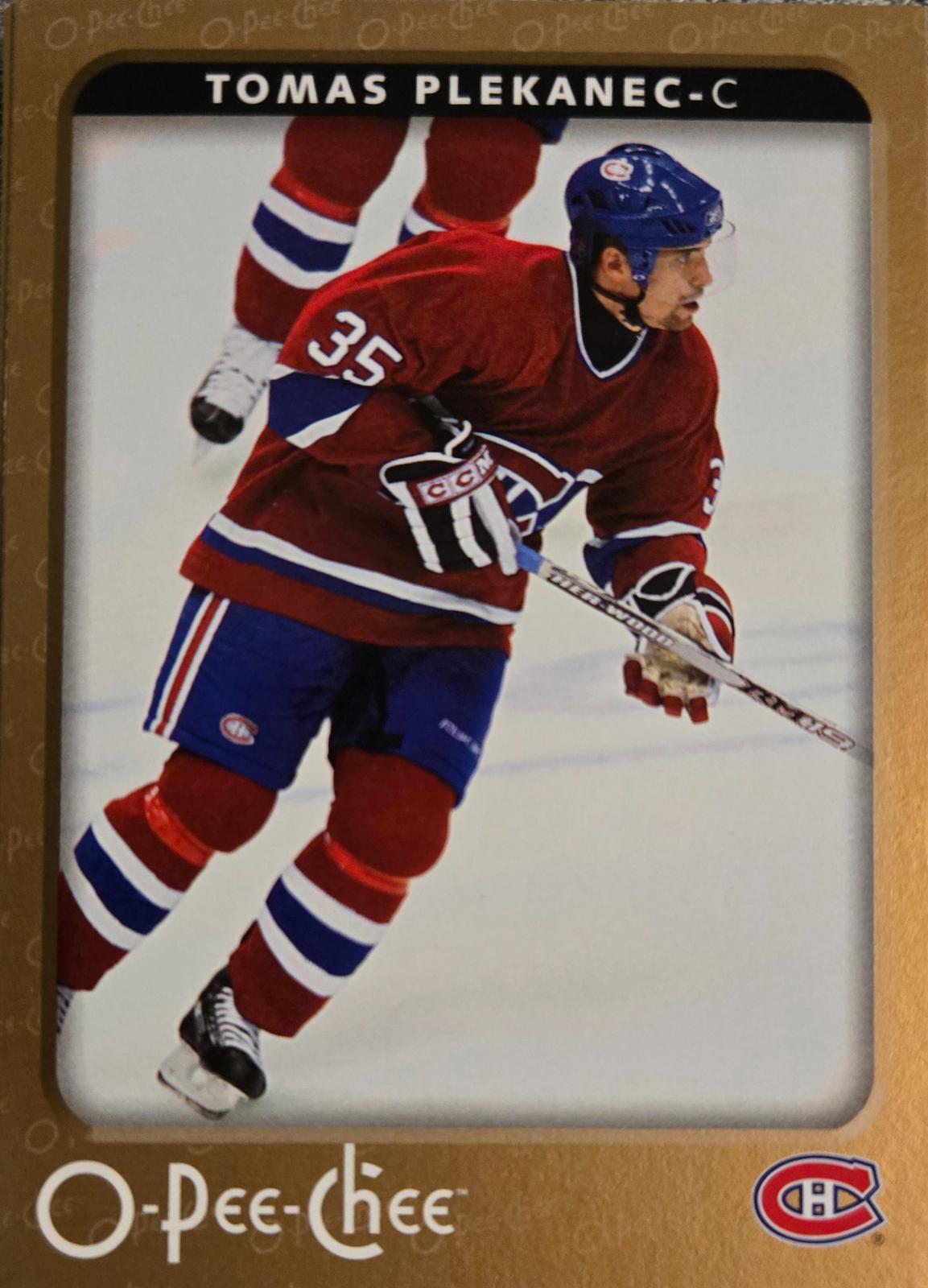 Tomas Plekanec #268 Hockey Cards 2006 O Pee Chee