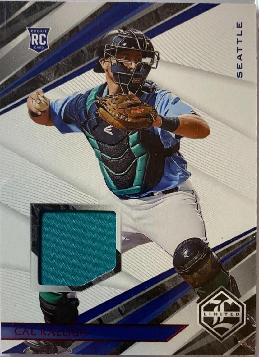 Cal Raleigh #LS-CR Baseball Cards 2022 Panini Chronicles Limited Swatches