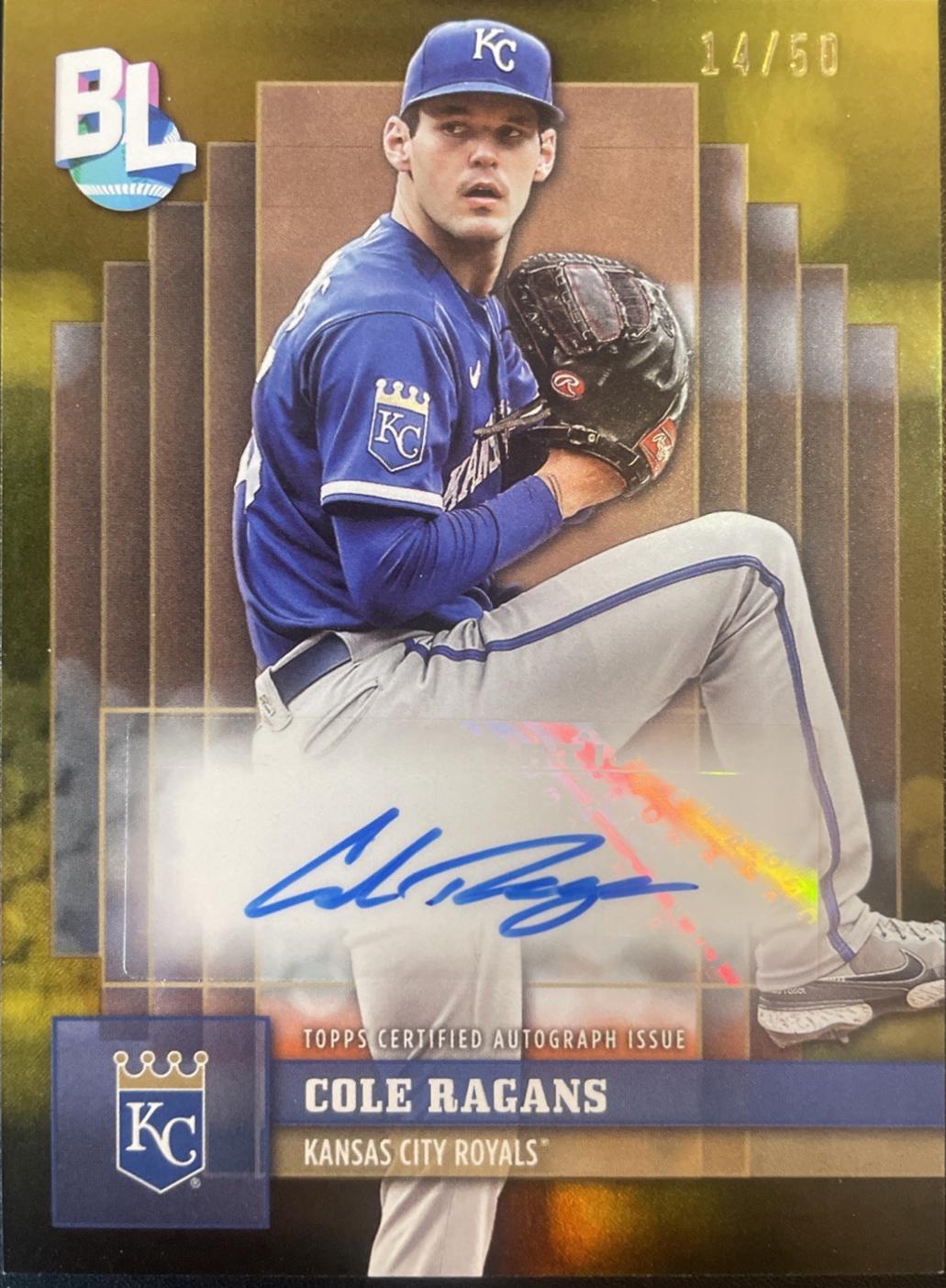 Cole Ragans [Gold Foil] #BLA-CR