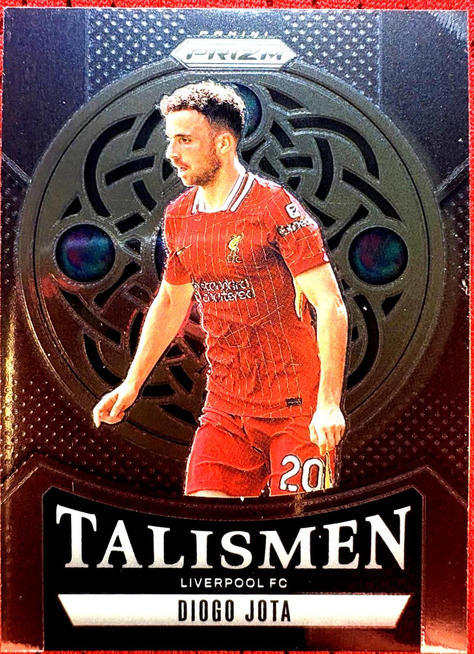 Diogo Jota #3 Soccer Cards 2024 Panini Prizm Premier League Talismen