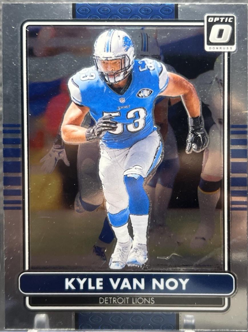 Kyle Van Noy #27 Football Cards 2024 Panini Donruss Optic Retro Series