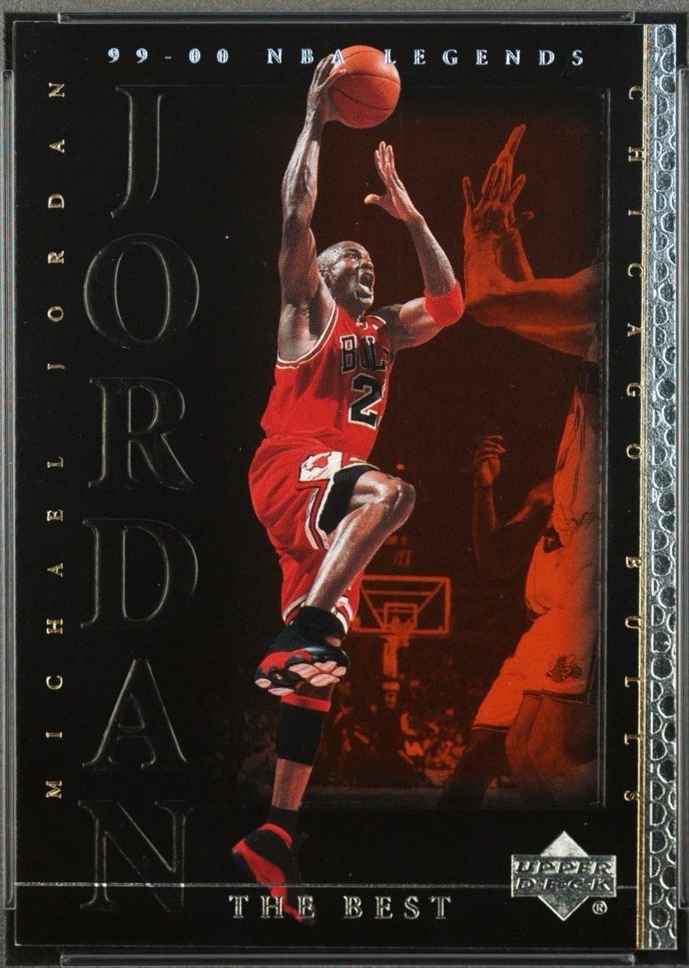 Michael Jordan #83 Basketball Cards 1999 Upper Deck Legends