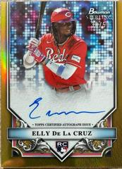 Elly De La Cruz [Gold] #RA-ED Prices | 2024 Bowman Sterling Rookie