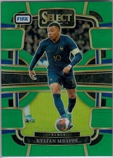 Kylian Mbappe [Green] #80 Prices | 2023 Panini Select FIFA