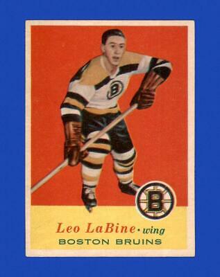 Leo Labine #9 Hockey Cards 1957 Topps