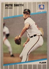 Pete Smith #600 Baseball Cards 1989 Fleer Prices