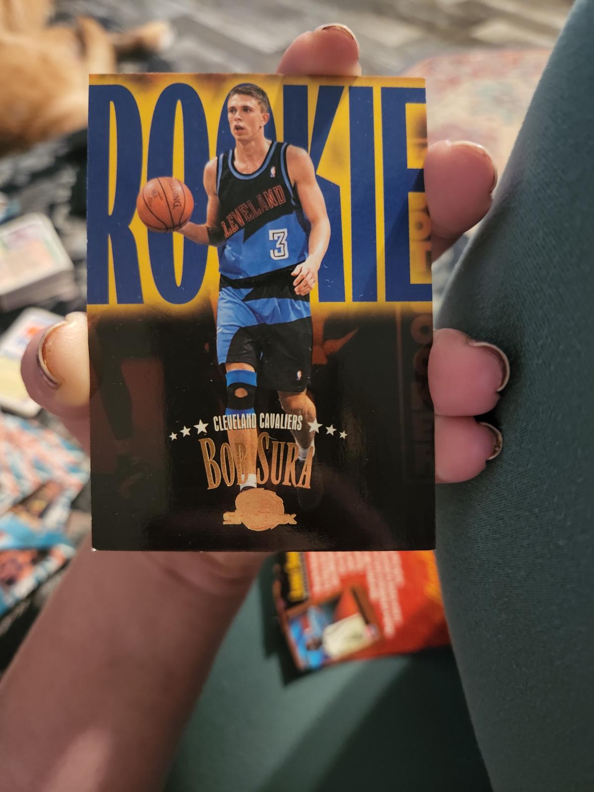 Bob Sura #223 Basketball Cards 1995 Skybox Premium