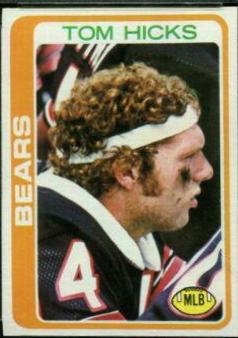 Tom Hicks #92 Football Cards 1978 Topps