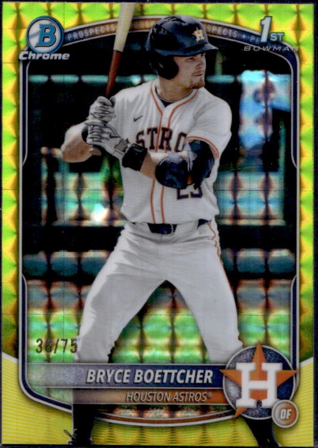 Wyatt Langford [Yellow Refractor] #36