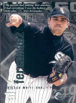 Alex Fernandez #27 Baseball Cards 1996 Circa