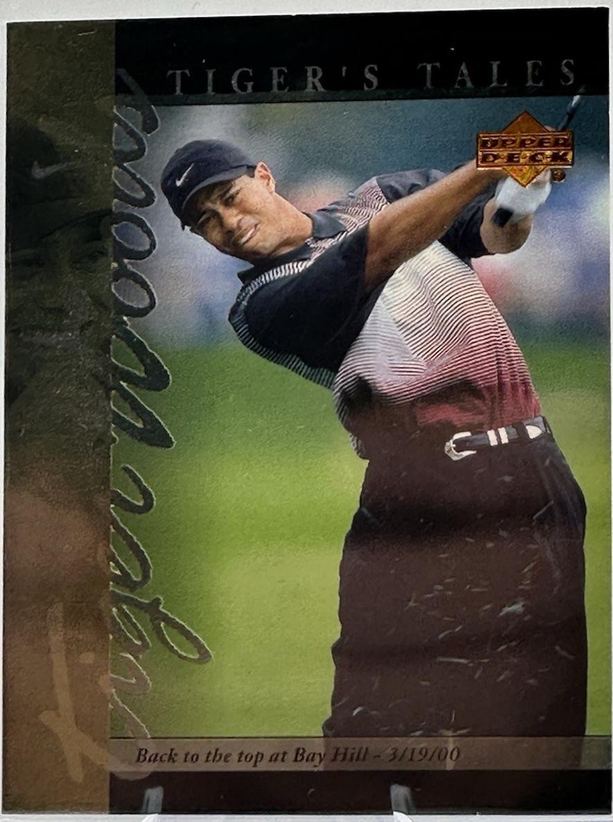 Tiger Woods #TT23 Golf Cards 2001 Upper Deck Tiger's Tales