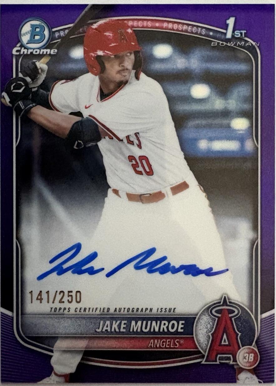 Jake Munroe [Purple Refractor] #CPA-JMU