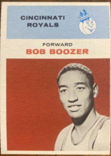 Bob Boozer #6 Basketball Cards 1961 Fleer