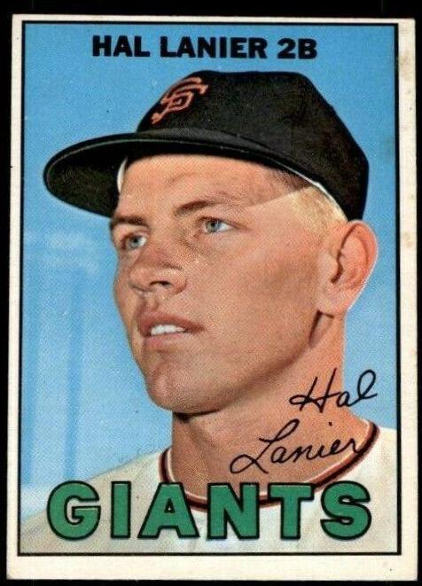 Hal Lanier #4 Baseball Cards 1967 O Pee Chee