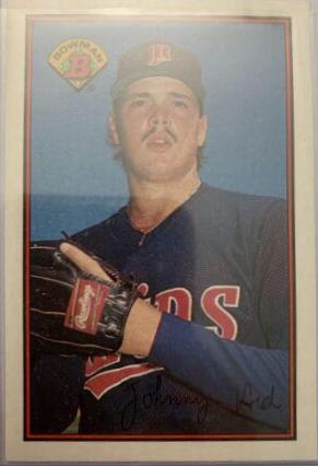 Johnny Ard #153 Baseball Cards 1989 Bowman