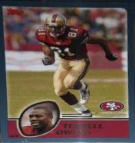 Terrell Owens #200 Football Cards 2003 Topps