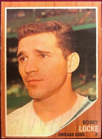 Bobby Locke #359 Baseball Cards 1962 Topps