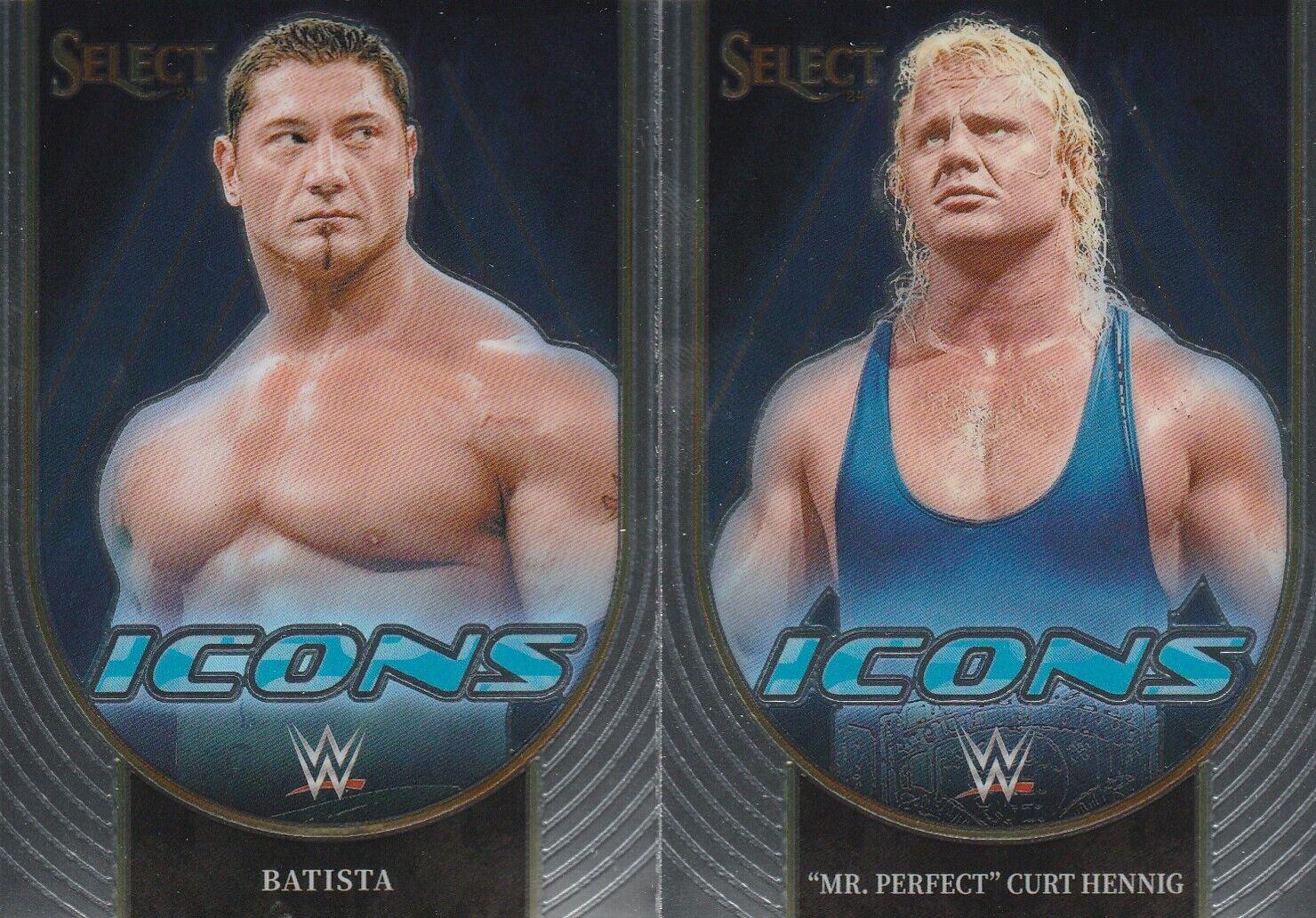 Batista #5 Wrestling Cards 2024 Panini Select WWE Icons