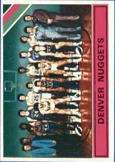 Denver Nuggets Checklist
