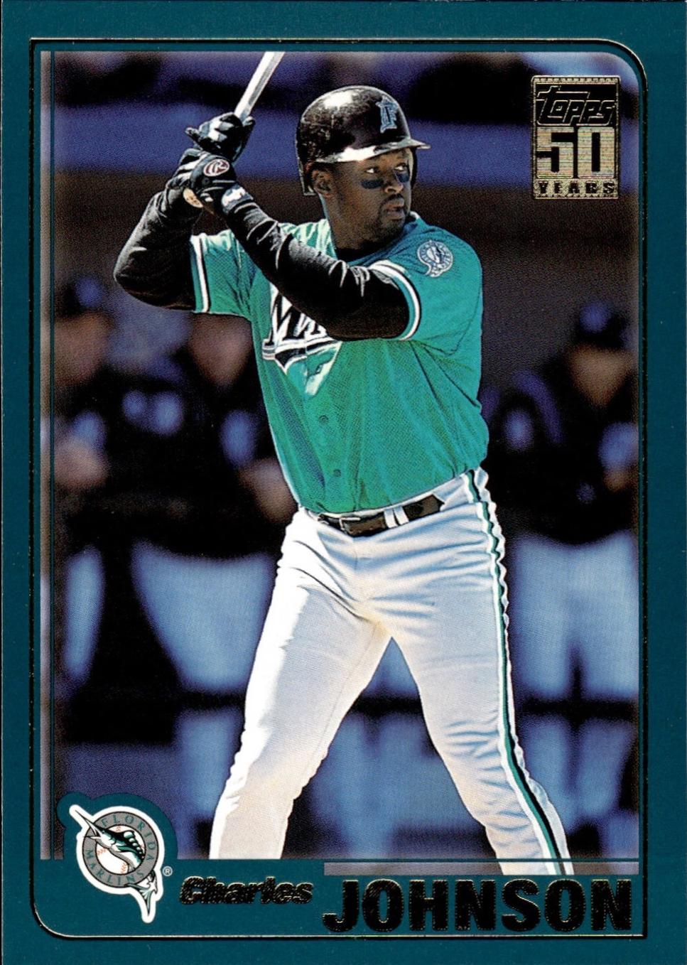 Charles Johnson #T22 2001 Topps Traded Baseball