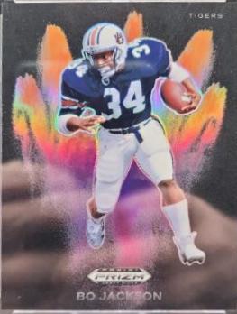 Bo Jackson #CB-32 Football Cards 2024 Panini Prizm Draft Picks Color Blast