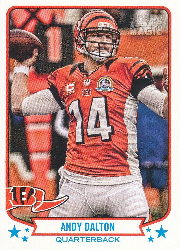 Andy Dalton #4 Football Cards 2013 Topps Magic