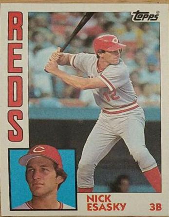 Nick Esasky #192 Baseball Cards 1984 Topps