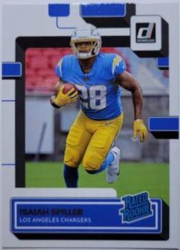 Isaiah Spiller #316 Football Cards 2022 Panini Donruss