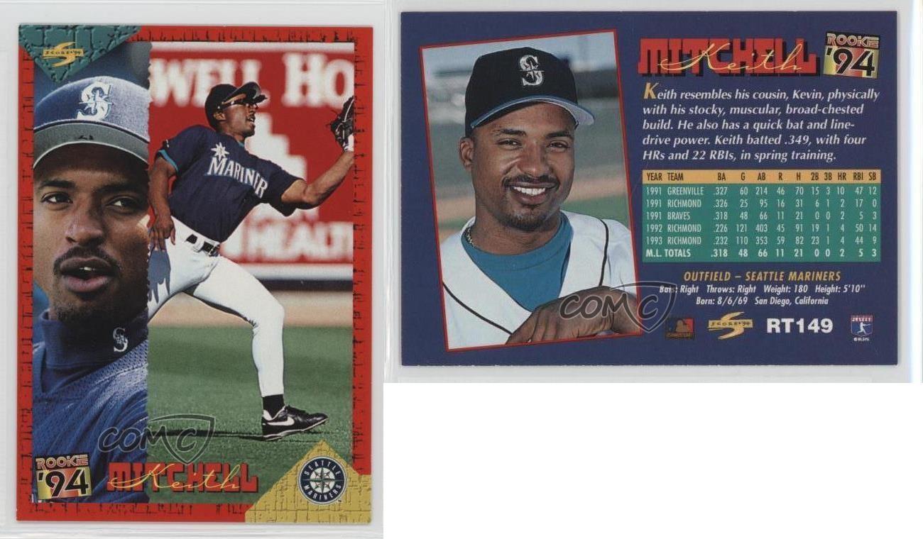 Keith Mitchell #RT149 1994 Score Rookie & Traded Baseball