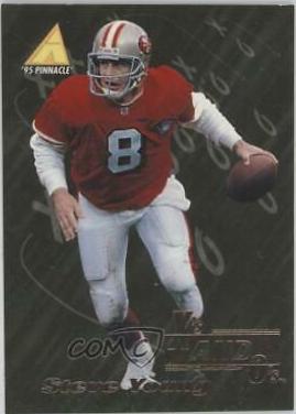 Steve Young #7 Football Cards 1995 Pinnacle Club Collection